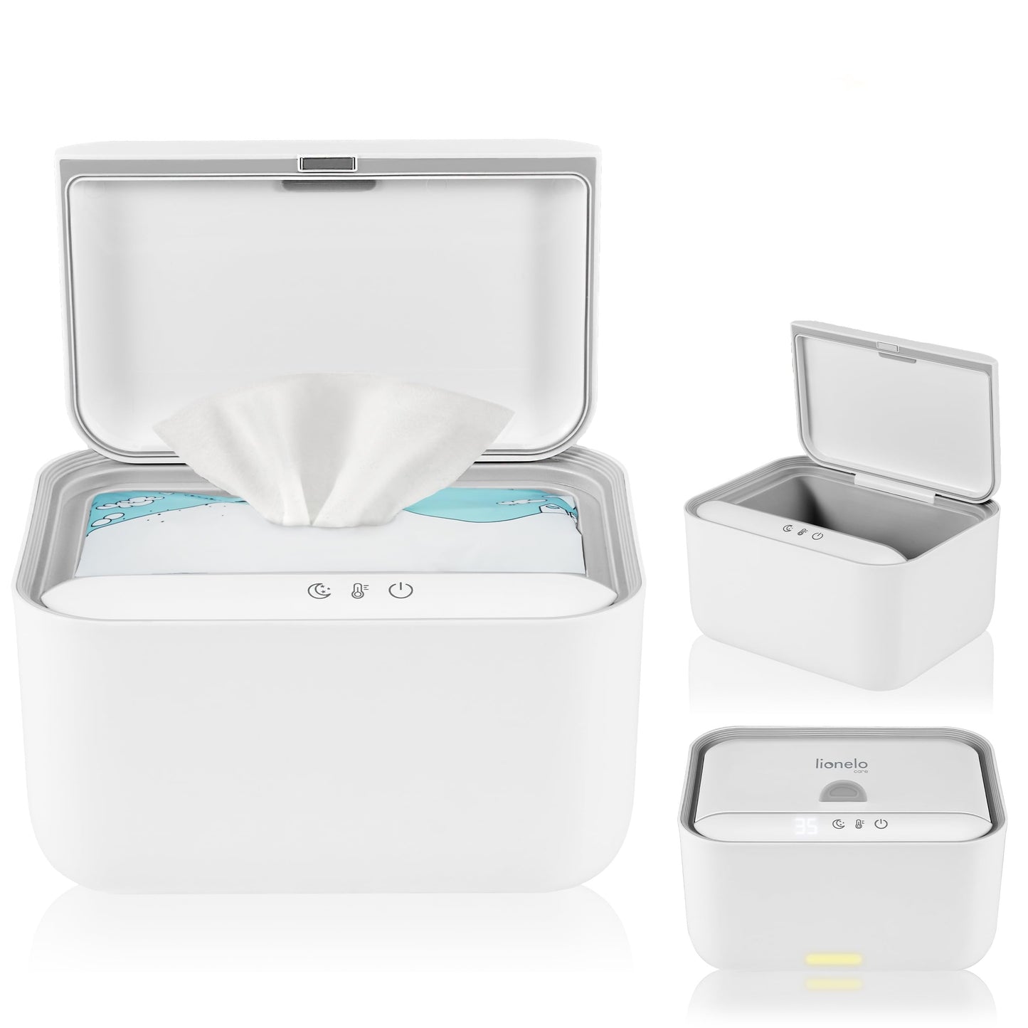 Babybliss Wärmegerät für Feuchttücher, 3 Heizstufen