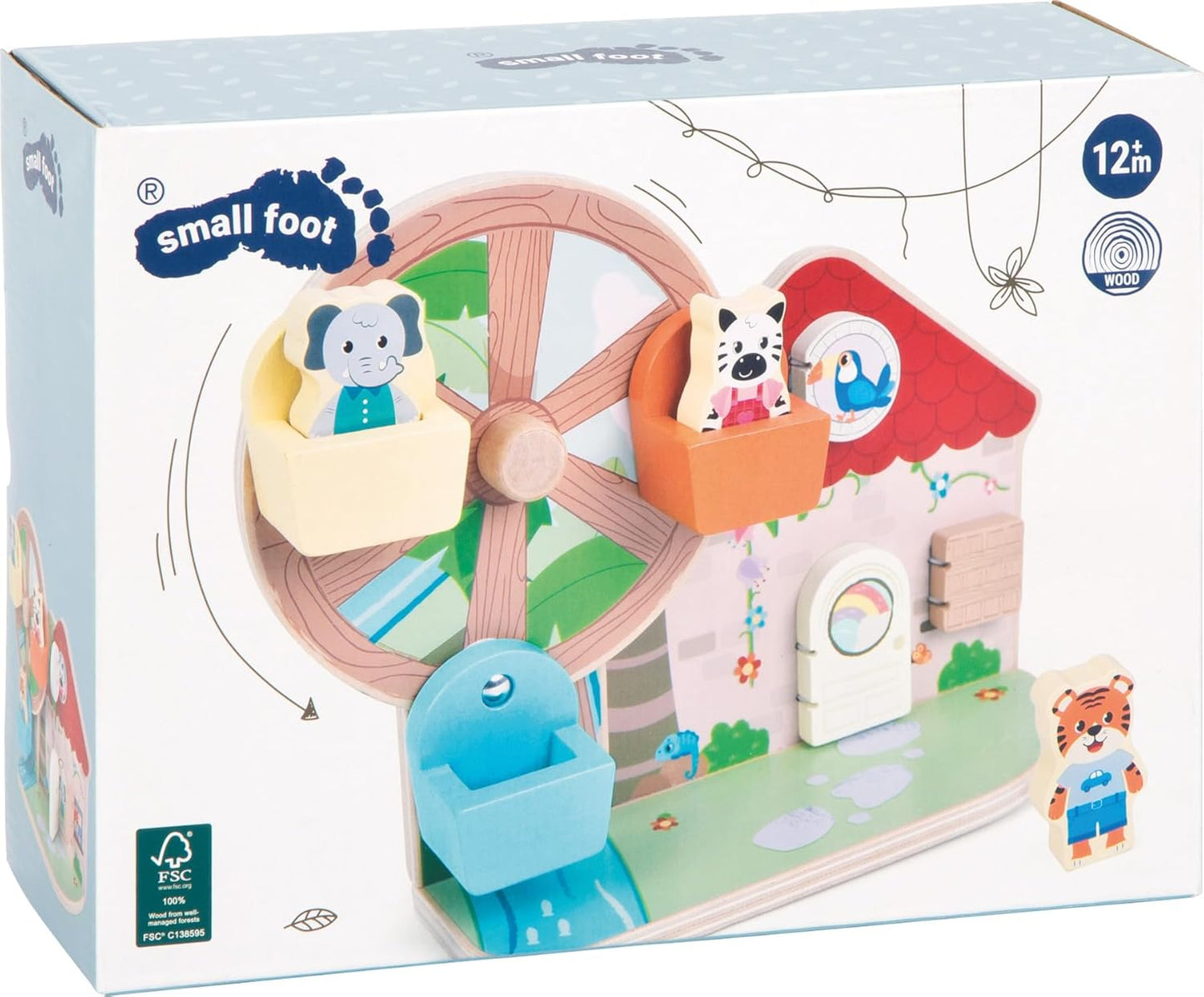 Motorikspielzeug Riesenrad „Jungle Friends“