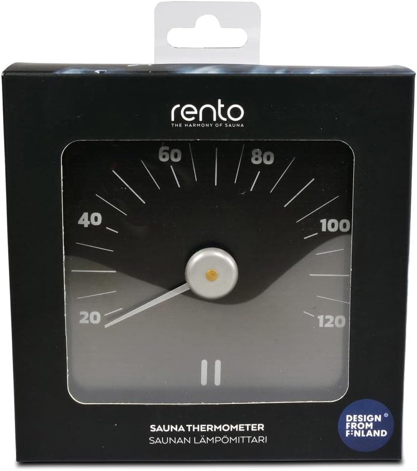 Sauna-Set mit Eimer, Kelle & Thermometer