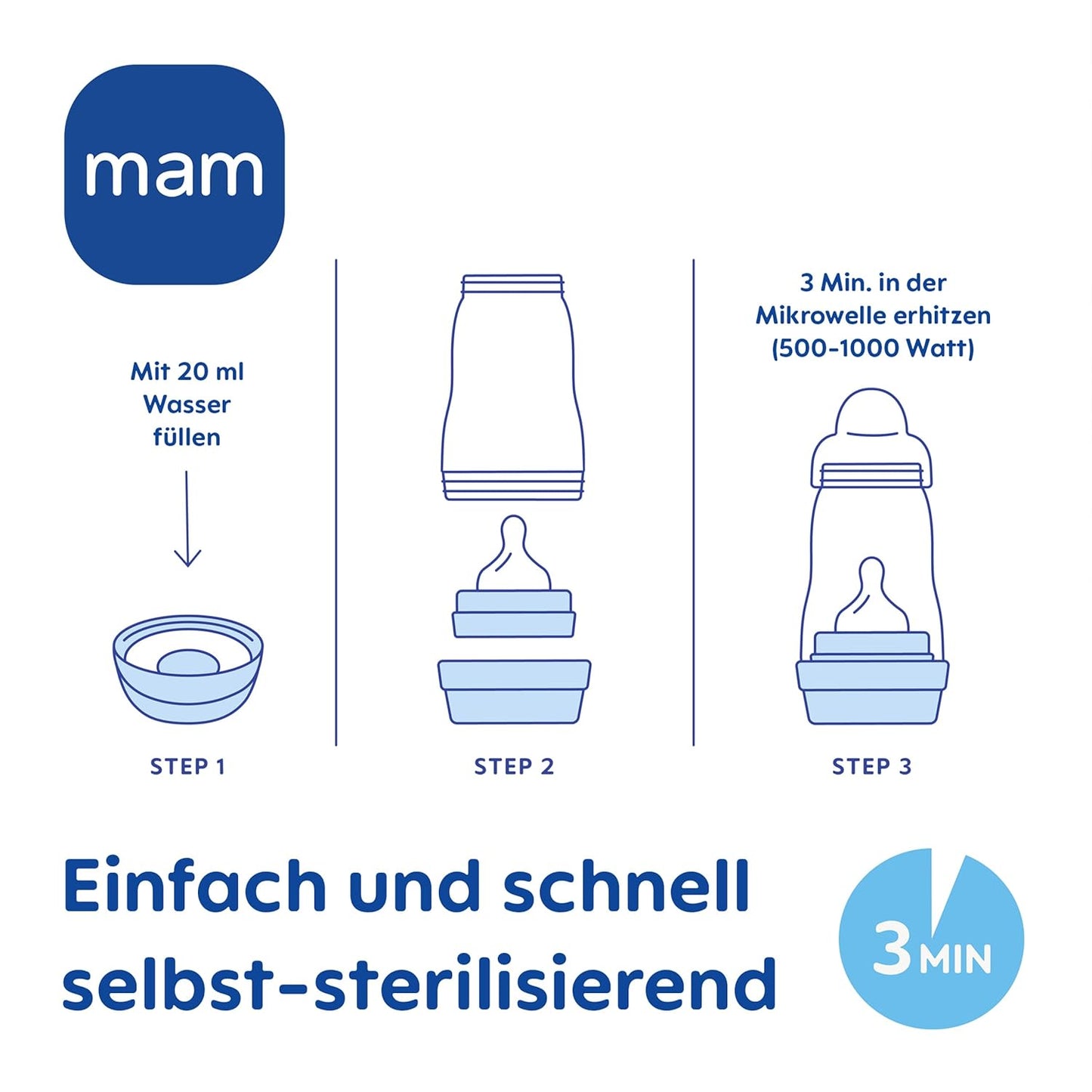 Babyflaschen 11-tlg. Starter-Set Easy Start Anti-Colic, Beige/Fuchs