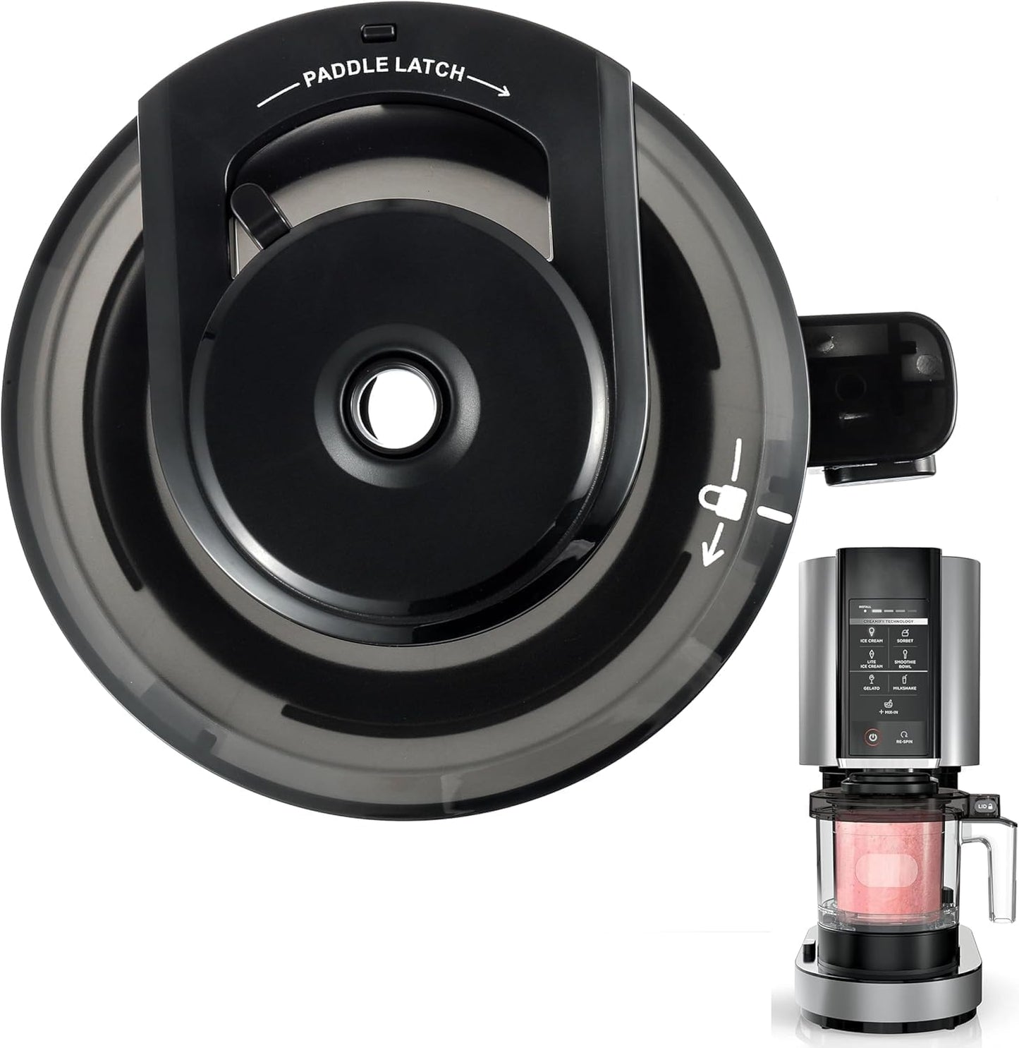 Ersatzdeckel für Ninja NC301 Eismaschine, NC300