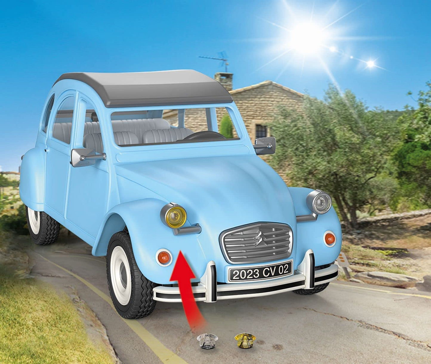 70640 Citroën 2CV, Konstruktionsspielzeug