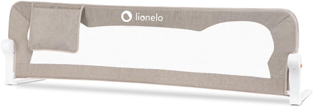Rausfallschutz Bettgitter klappbar 150 cm, Beige Melange