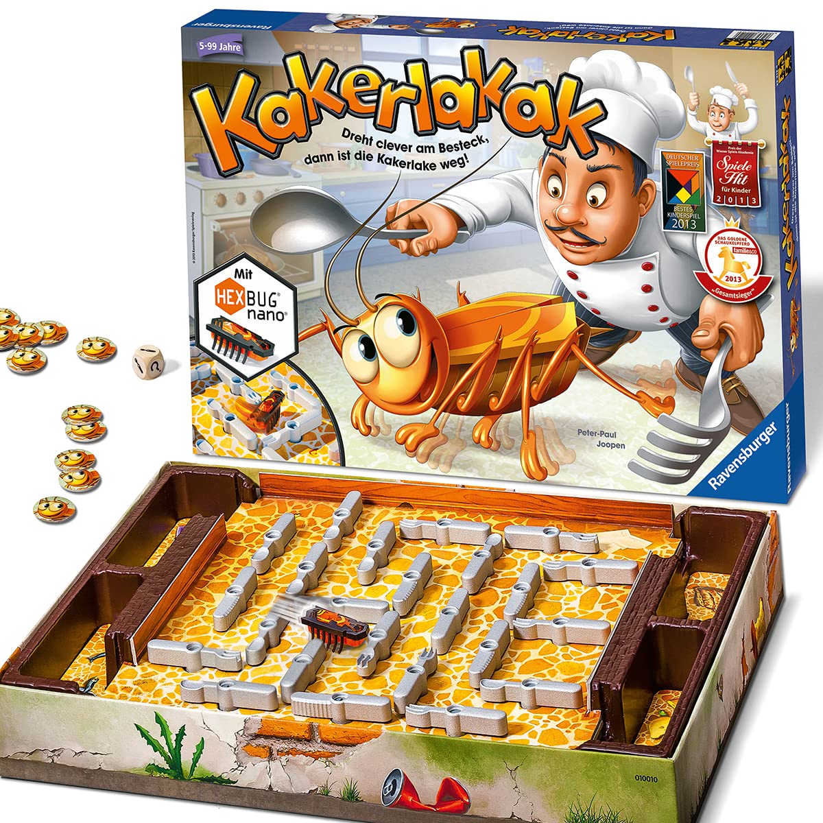 Kakerlakak, Brettspiel, Alte Version