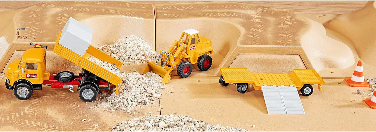 SUPER Mercedes-Benz 710 mit Kramer 411 Radlader, Modellfahrzeug, Mercedes-Benz 710