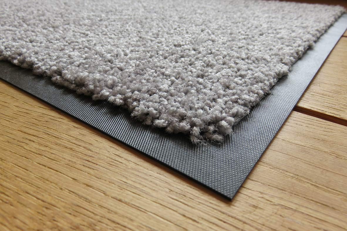 Schmutzfangmatte, 60 x 90 cm (Rechteckig) Silber-grau