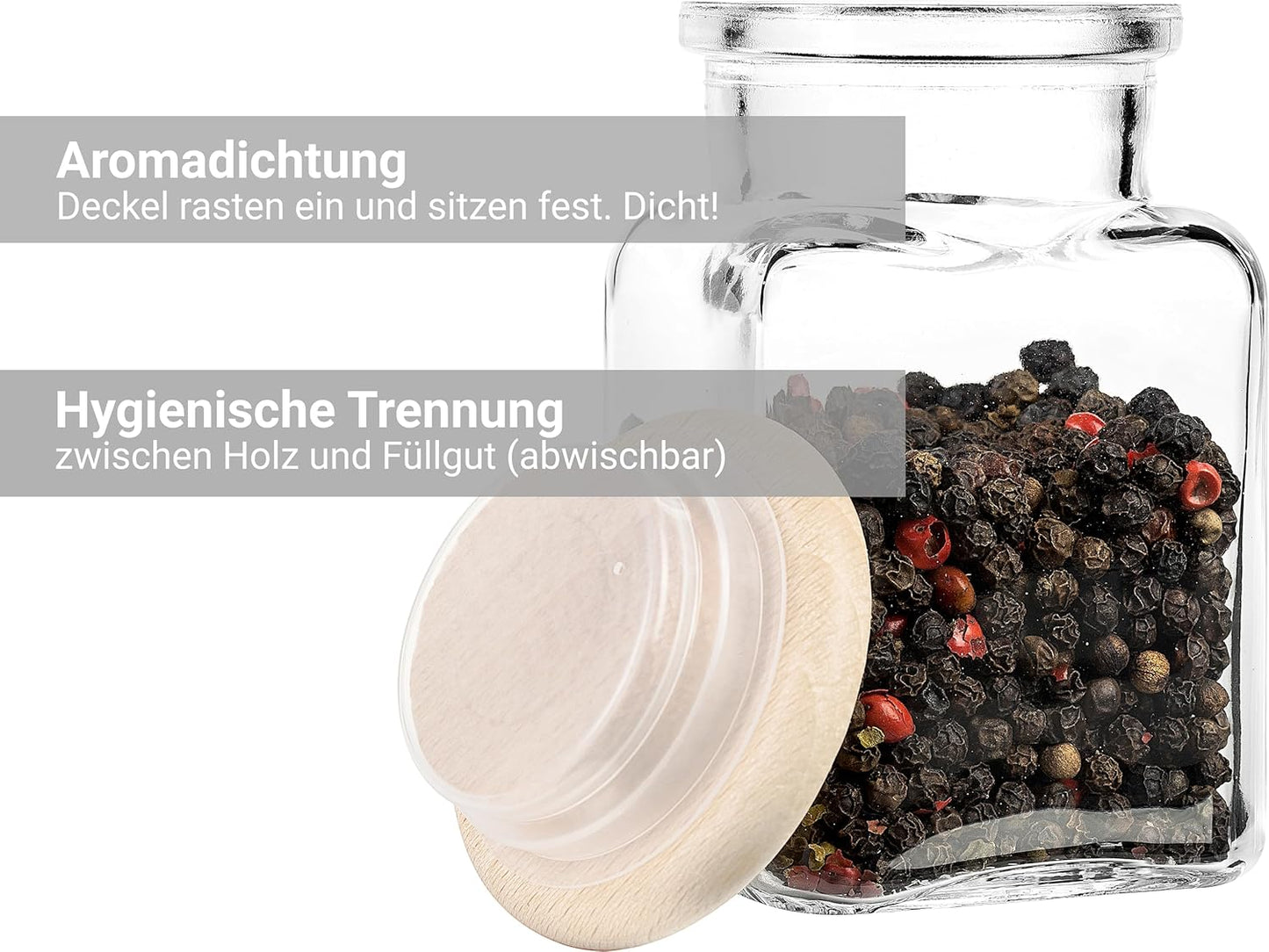 Gewürzgläser-Set (15 Stück)