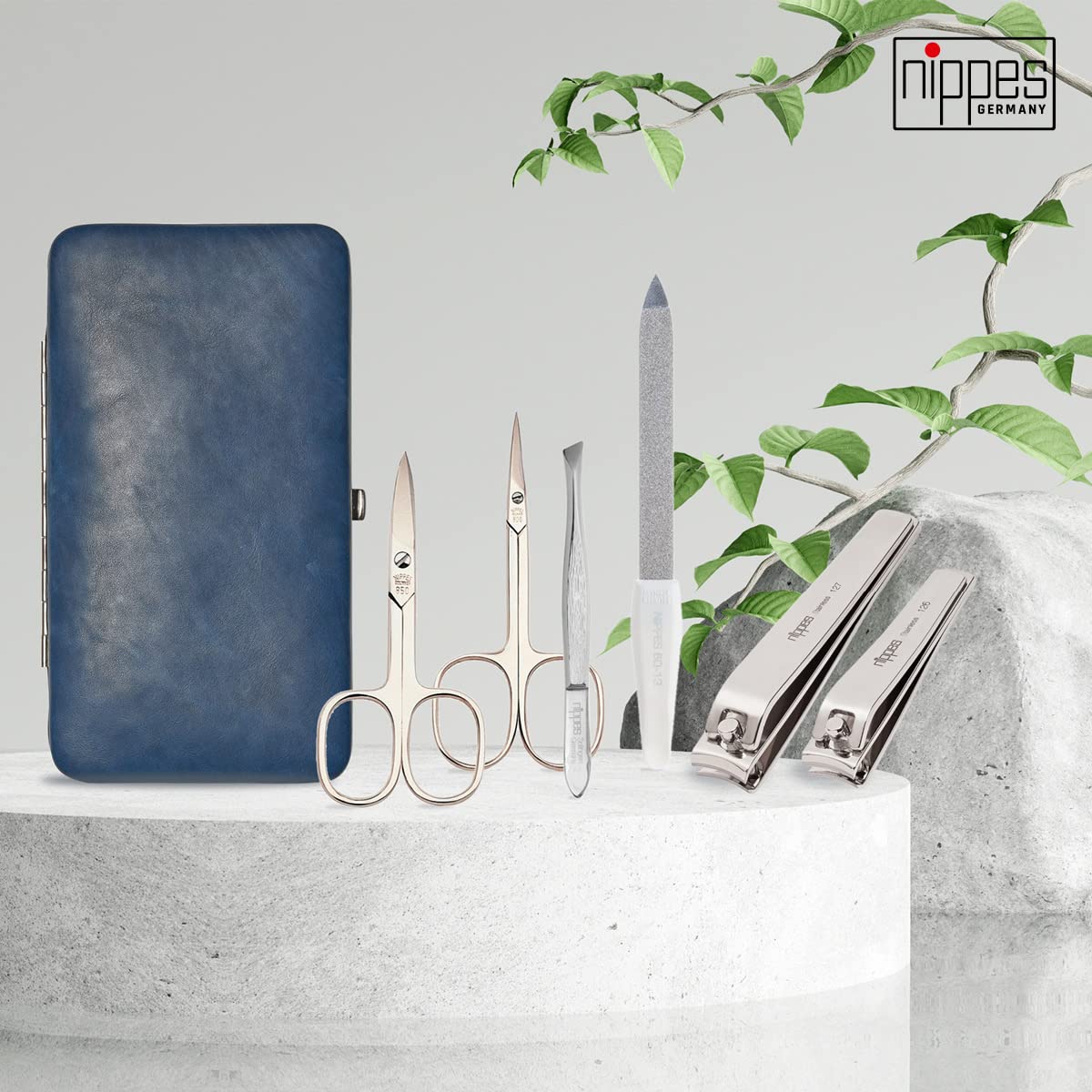 Maniküre-Set Vintage, 7-teilig, 7-teilig
