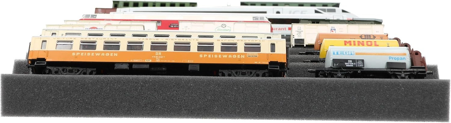 Zugliege für Modelleisenbahn Spur H0, 10 Stück