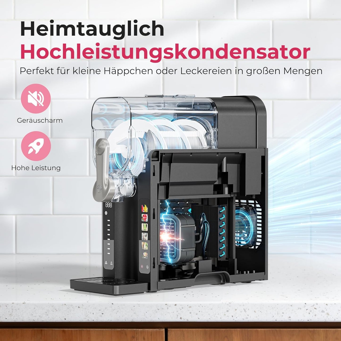 Slush Maschine mit 6 Modi