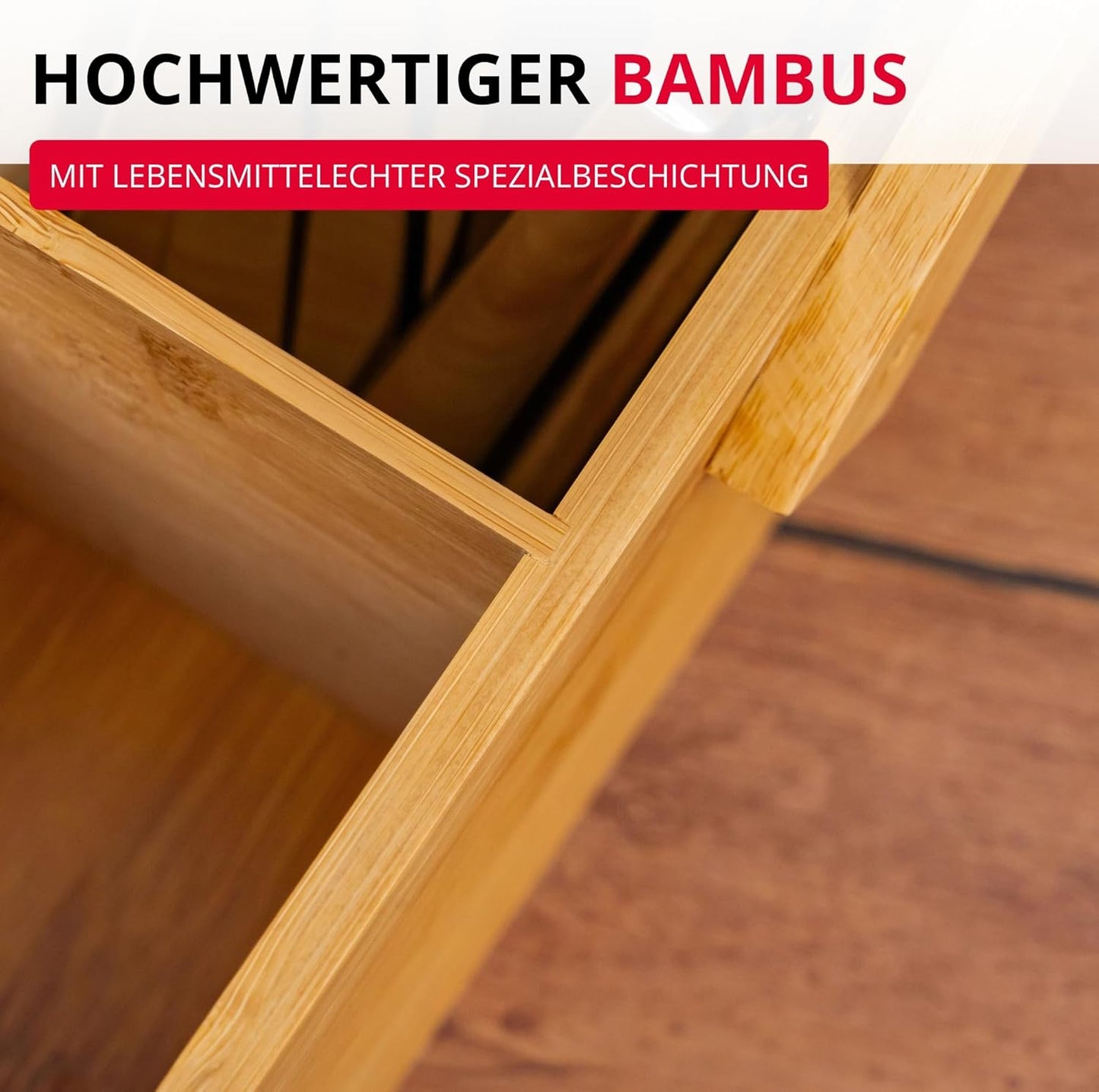 Küchen-Organizer Tapas u. Friends mit 3 Fächern, 3 Fächer
