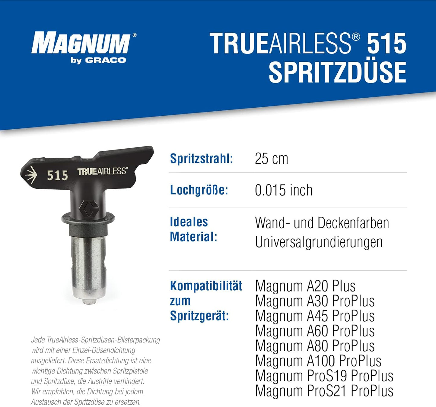 TrueAirless 515 Spritzdüse für Magnum Modelle