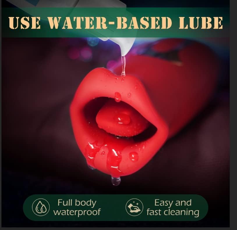 Vibrator mit 10 Saug- und Vibrationsmodi für Frauen