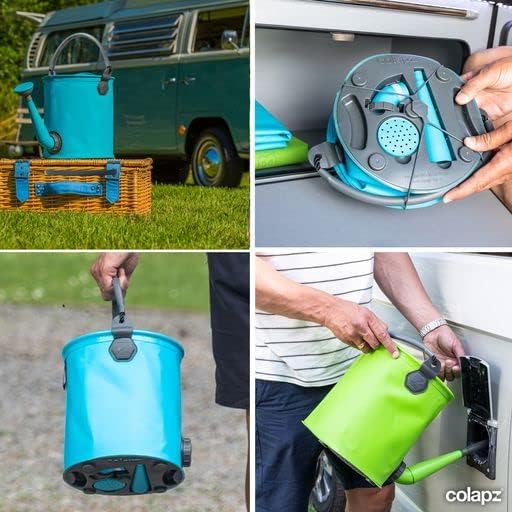 Faltbare Giesskanne & Eimer für Outdoor-Aktivitäten, Blau