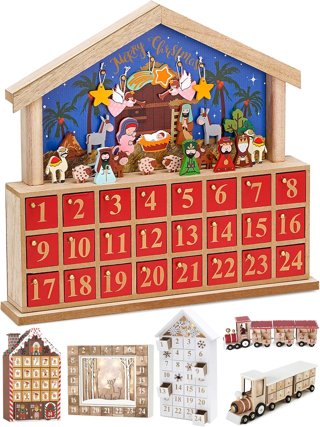Adventskalender Krippe Bethlehem, Krippe Bethlehem