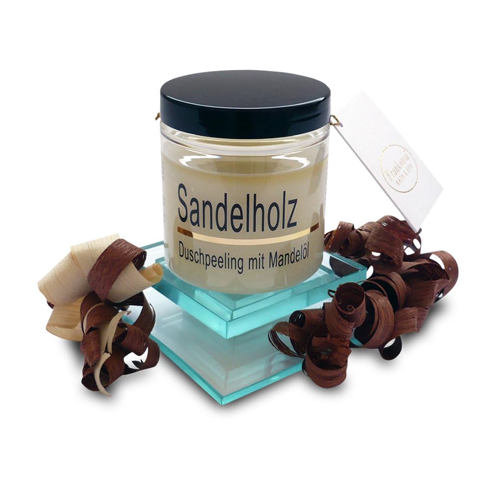 Körperpeeling vegan mit Sandelholz, Sandelholz