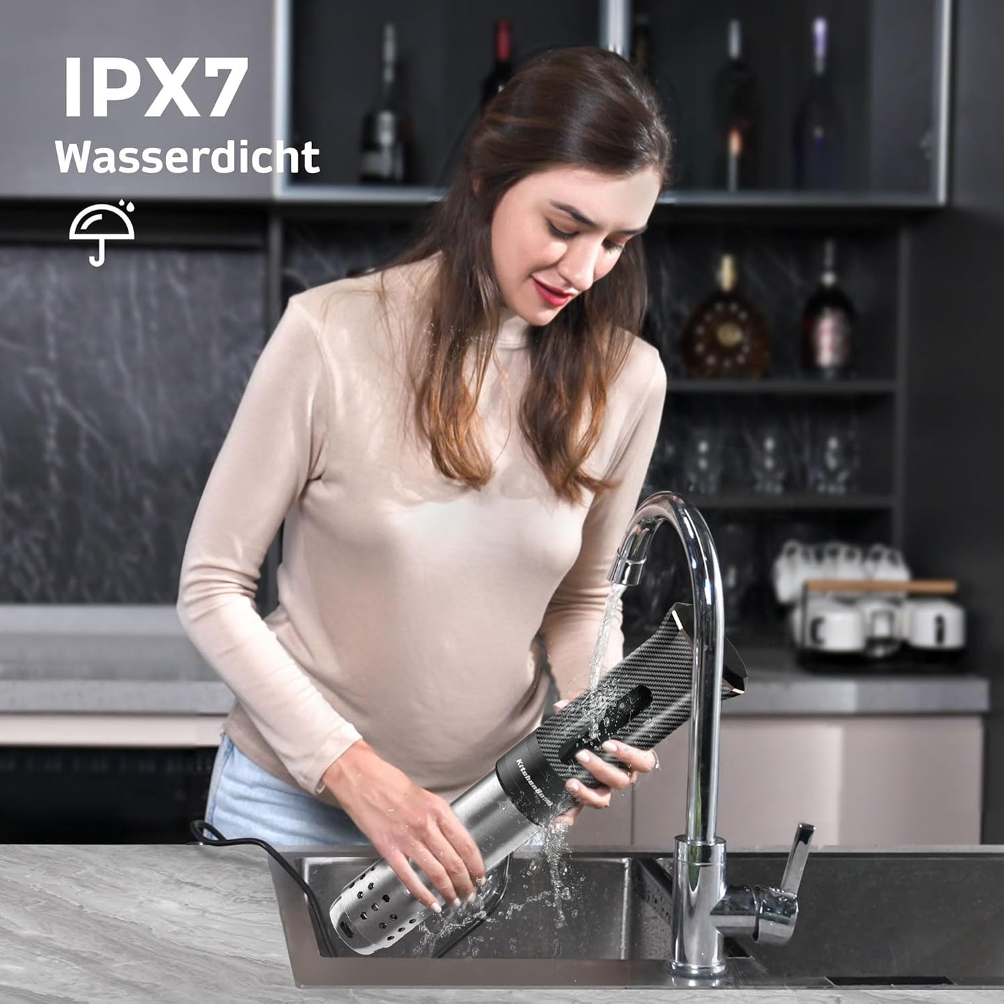 Sous Vide Garer Stick Wi-Fi mit App-Steuerung