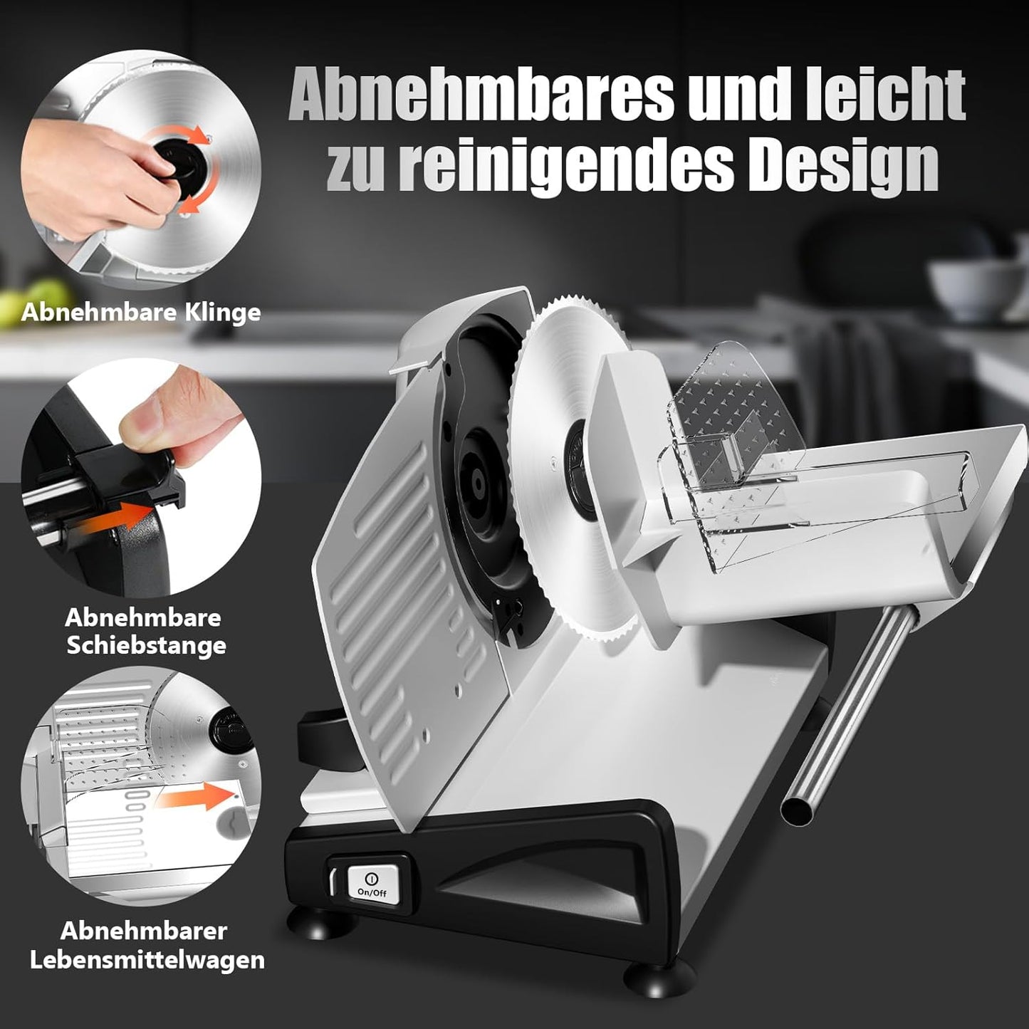 Elektrischer Allesschneider