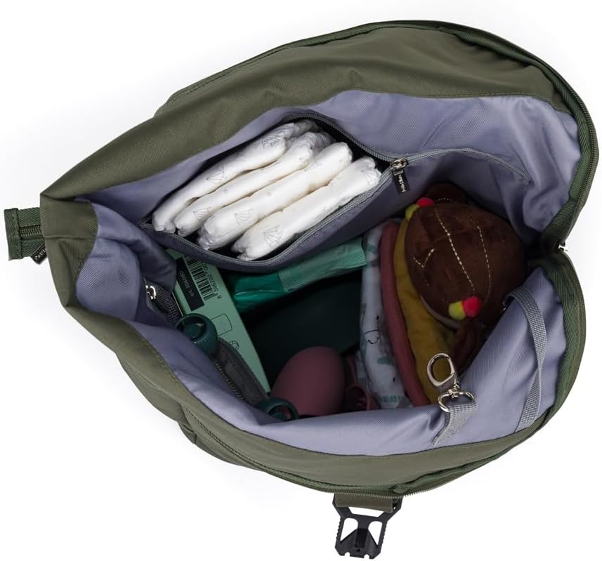 Kinderwagen-Wickelrucksack Jackob, Military Green