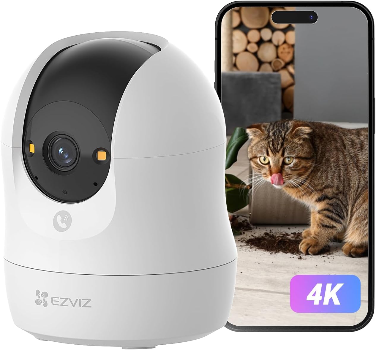 4K Überwachungskamera C6N G1 mit 360° Schwenk & Zoom-Tracking, G1 4k