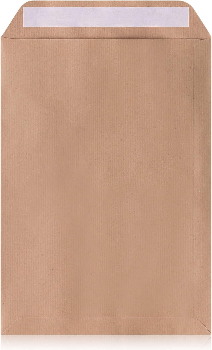 Versandtaschen B4 für A4 Dokumente, 100 Stück, 100 Stück Braun B4