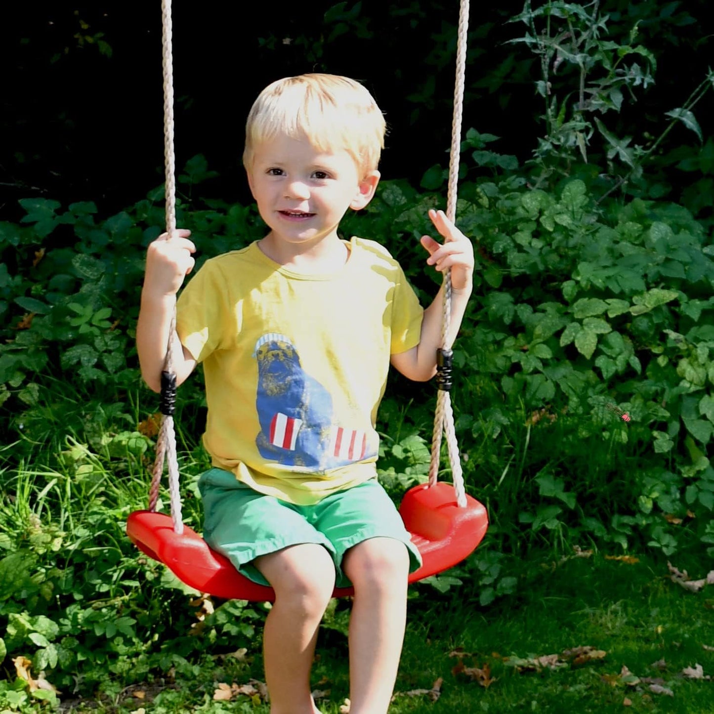 Höhenverstellbare Kinderschaukel, Rot