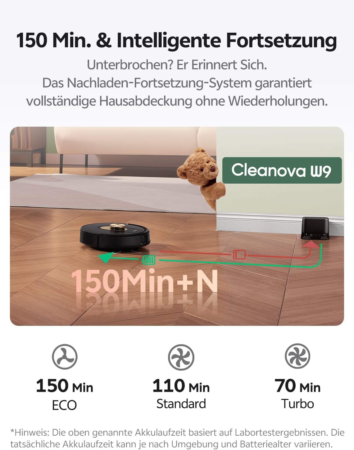 Saugroboter mit Wischfunktion, Gold S
