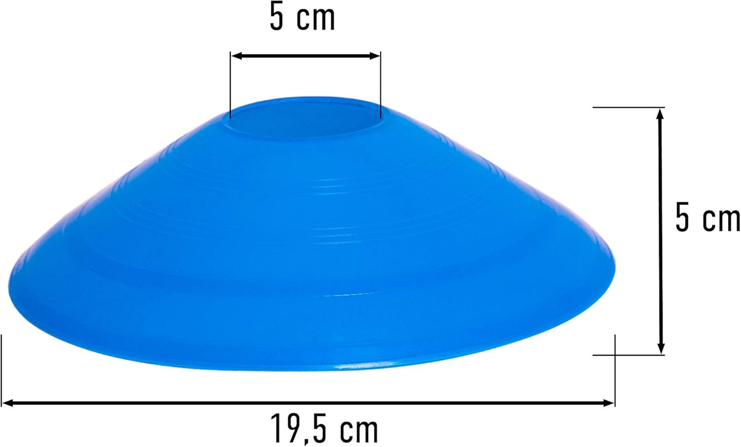 Trainingsdiscs 40er Set für Sport und Agility
