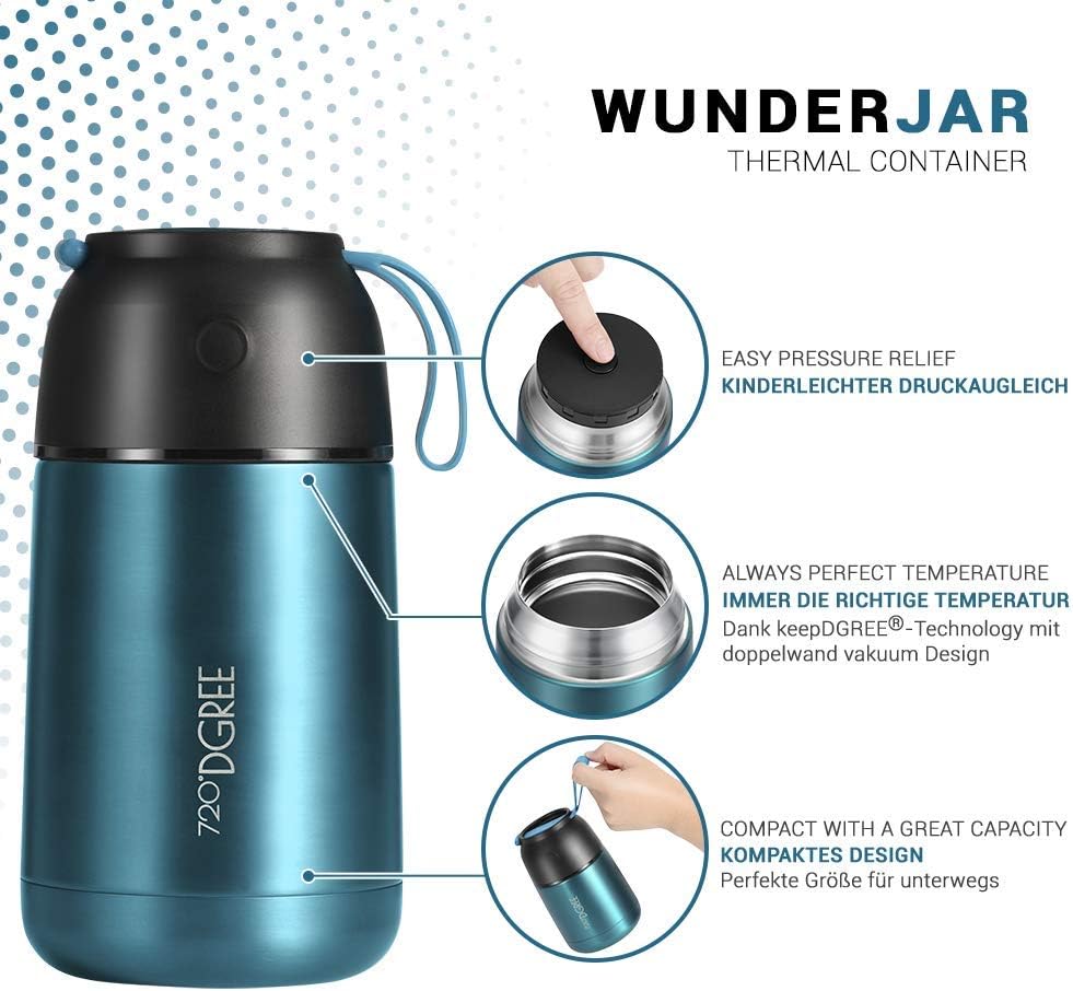 Thermobehälter, 730ml, 730 ml Smaragd Green | Grün