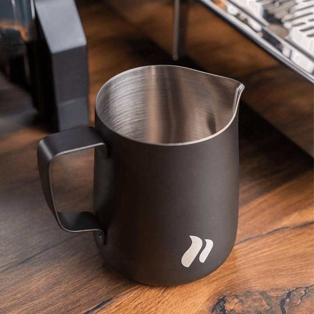 Milchkännchen für Latte Art, 350ml Schwarz