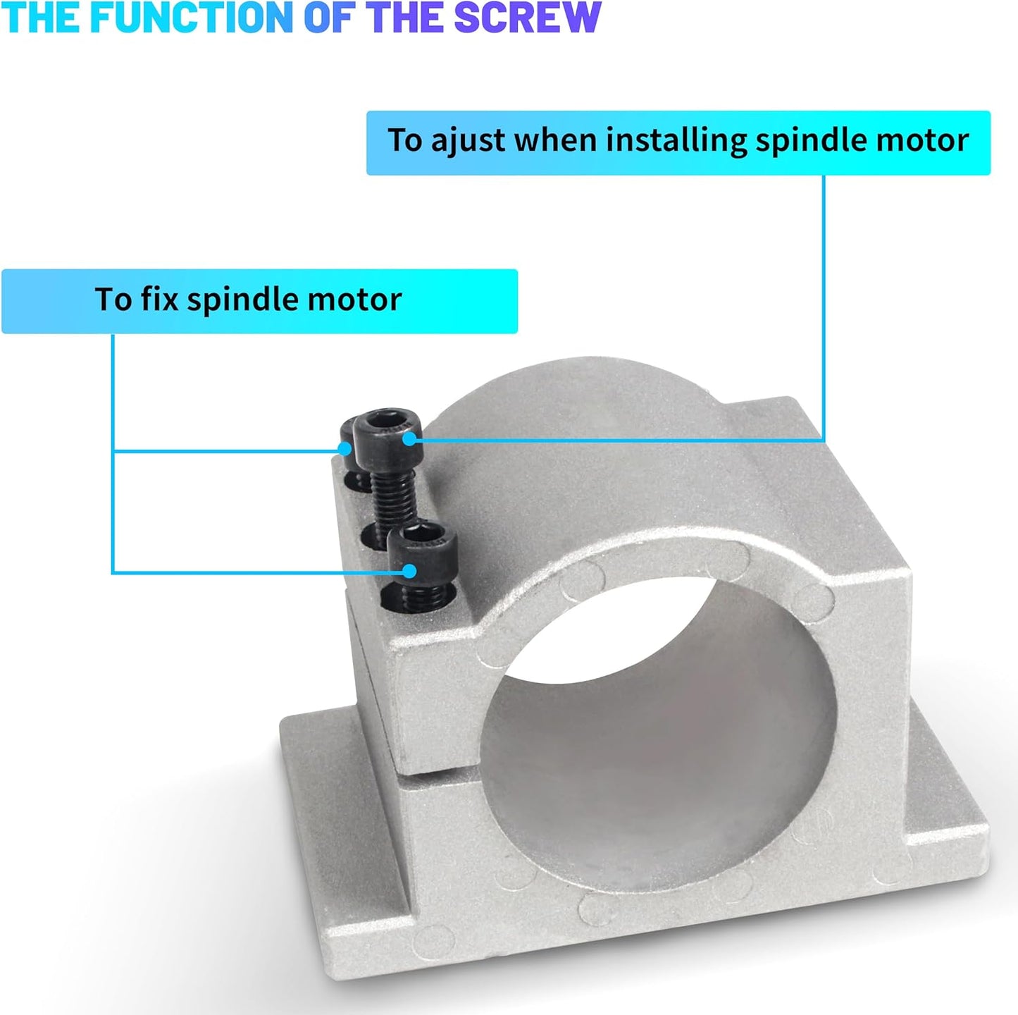 Spindelmotor Halterung JJ-65, 65mm