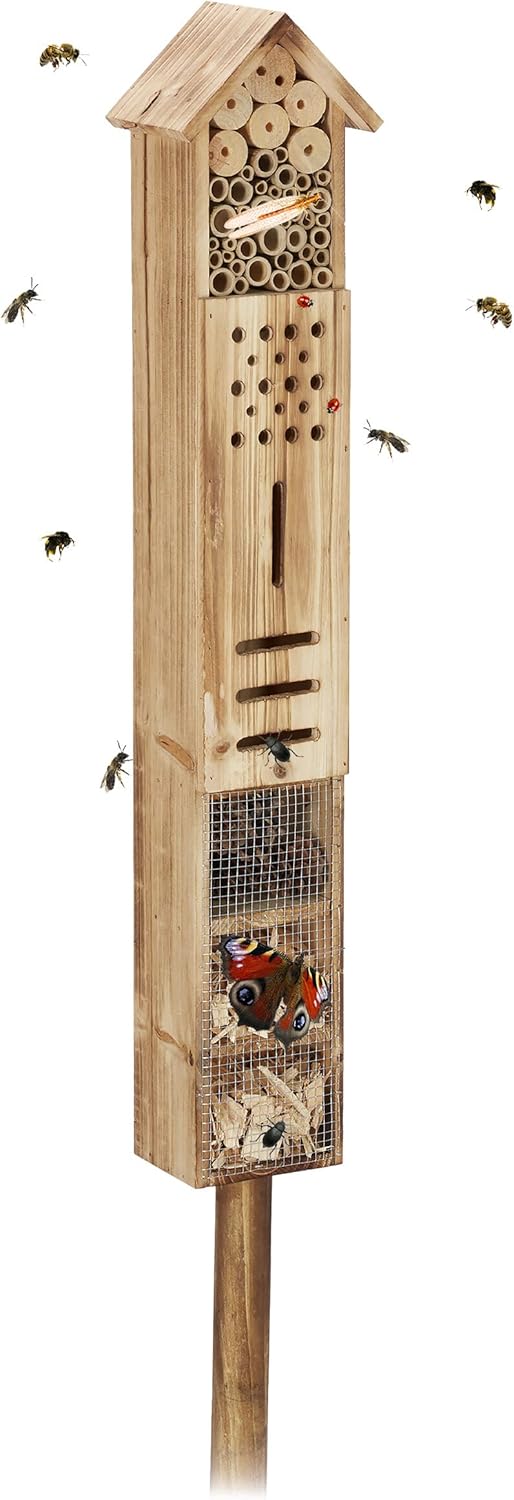 Insektenhotel mit Ständer