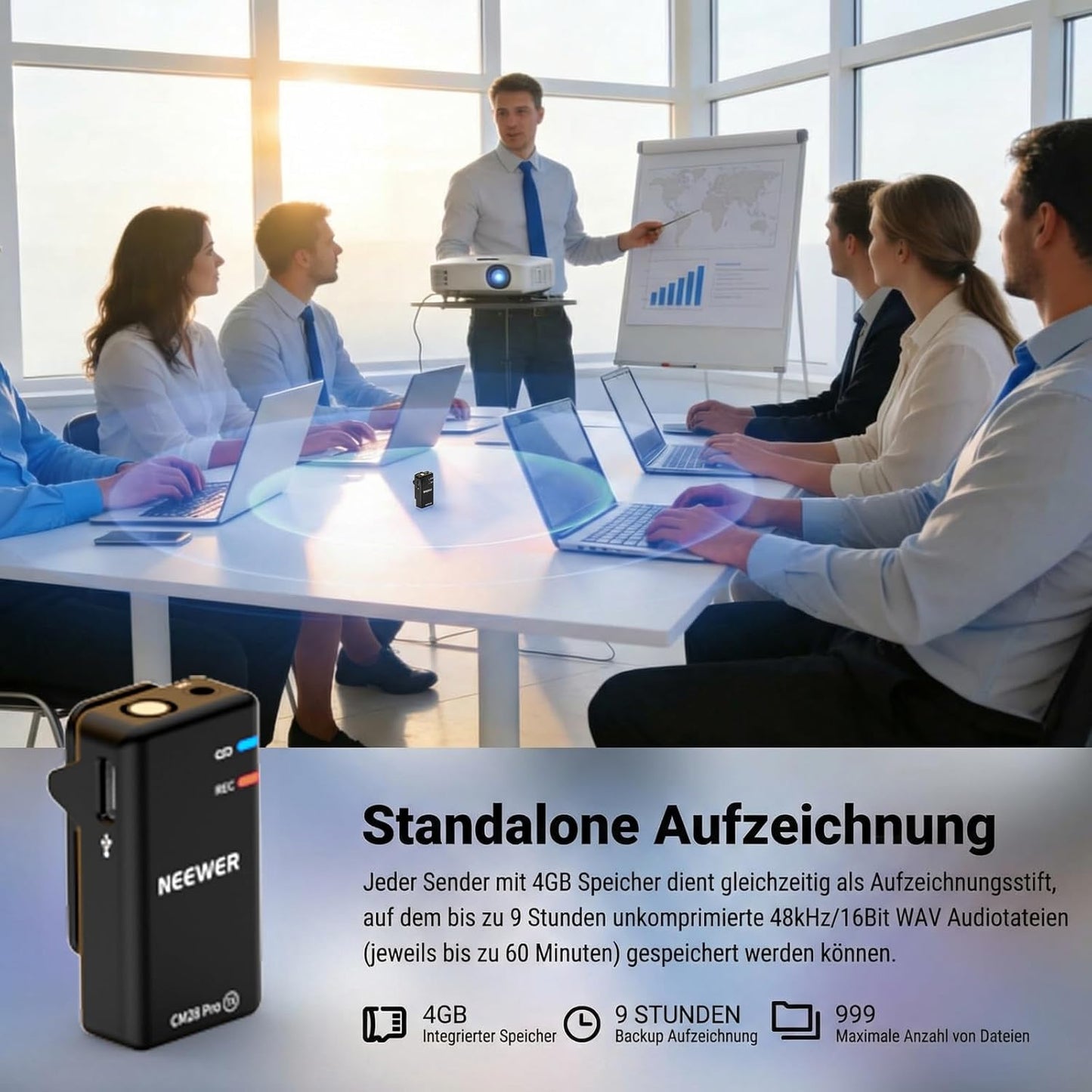 Lavalier Mikrofon-System CM28 Pro, CM28 Pro