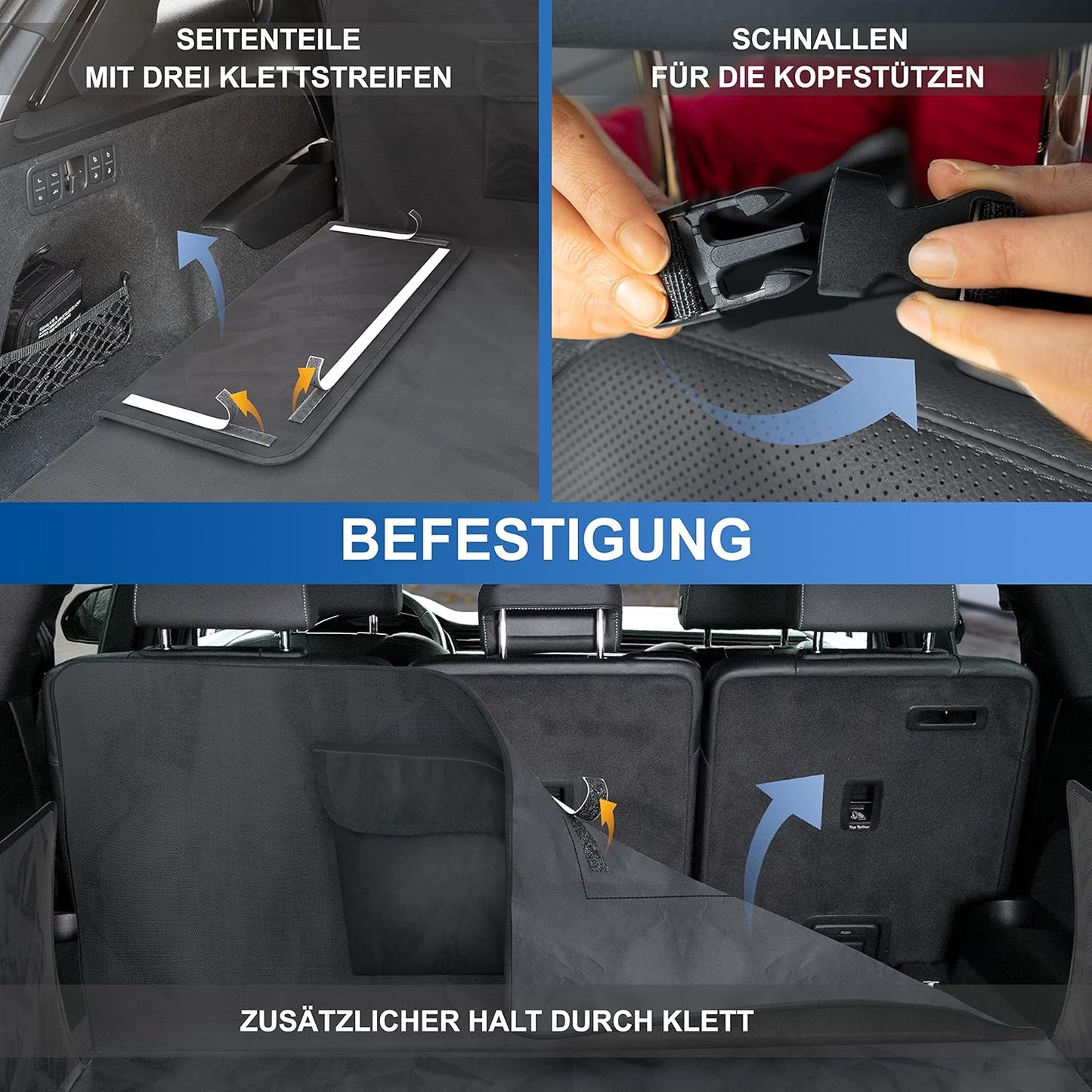 Basic Kofferraumschutz mit Seitenschutz, Kofferraum