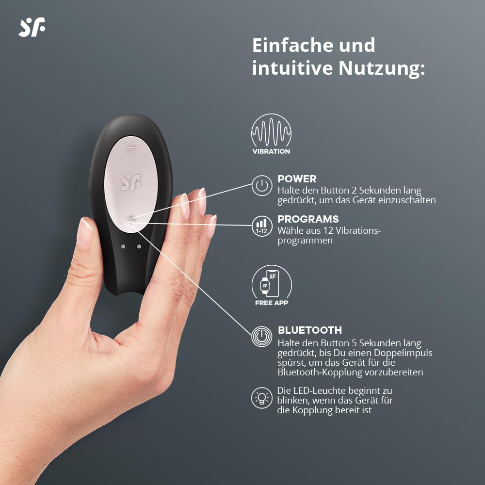 Double Joy, Schwarz 1 Stück (1er Pack)