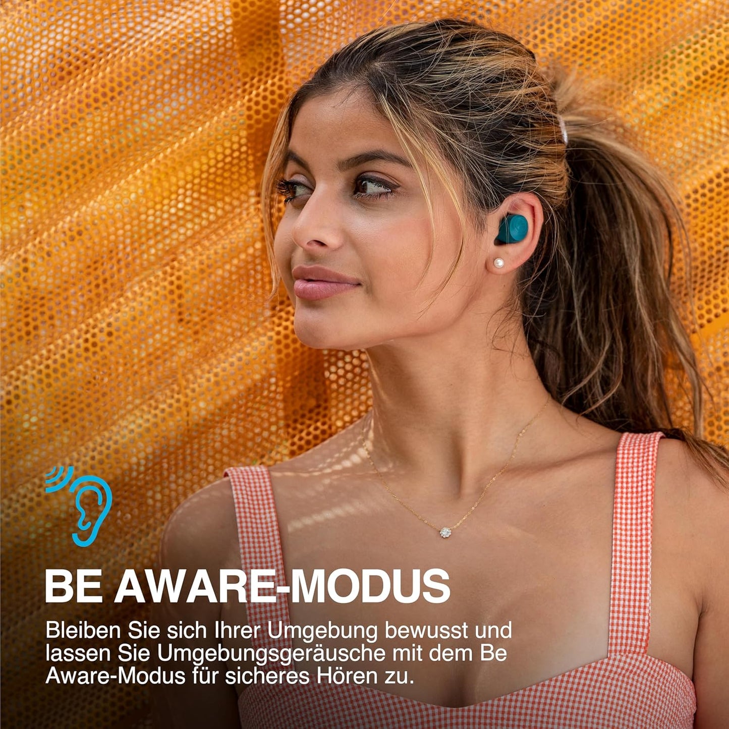 Go Air Pop+ In Ear Kopfhörer, Hellblau POP+
