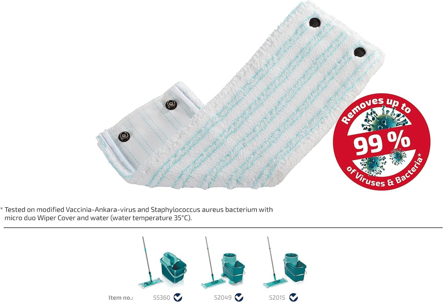 Wischbezug Clean Twist, Allrounder Einzelbezug