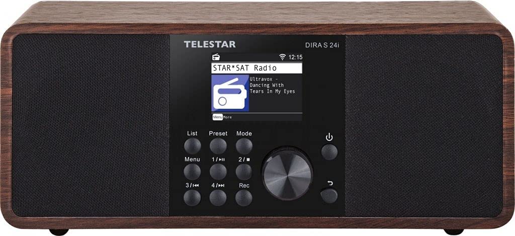 DIRA S24i, Radiowecker, Stereo Braun