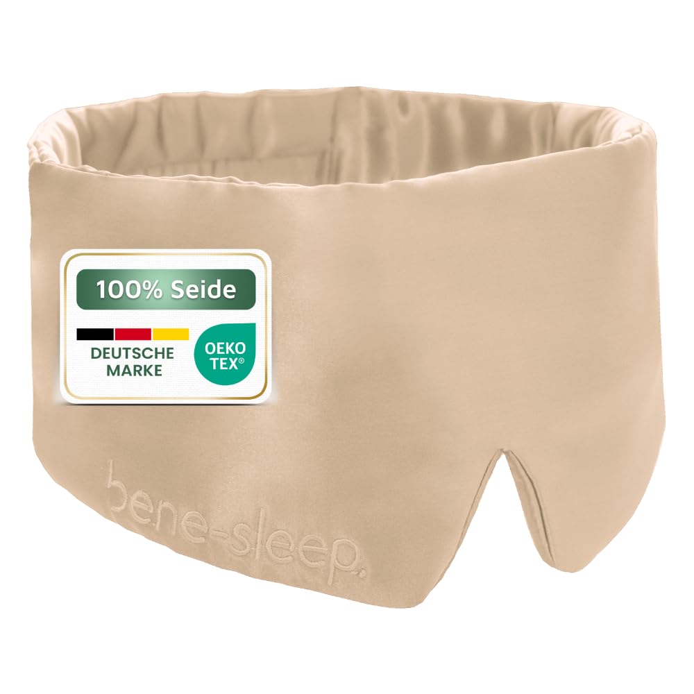 Seidenschlafmaske, Rose Gold