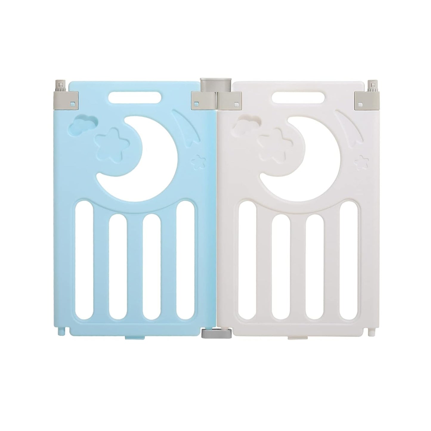 Laufstall Baby 2 Paneele, Blau 37x62 cm (2 panels)