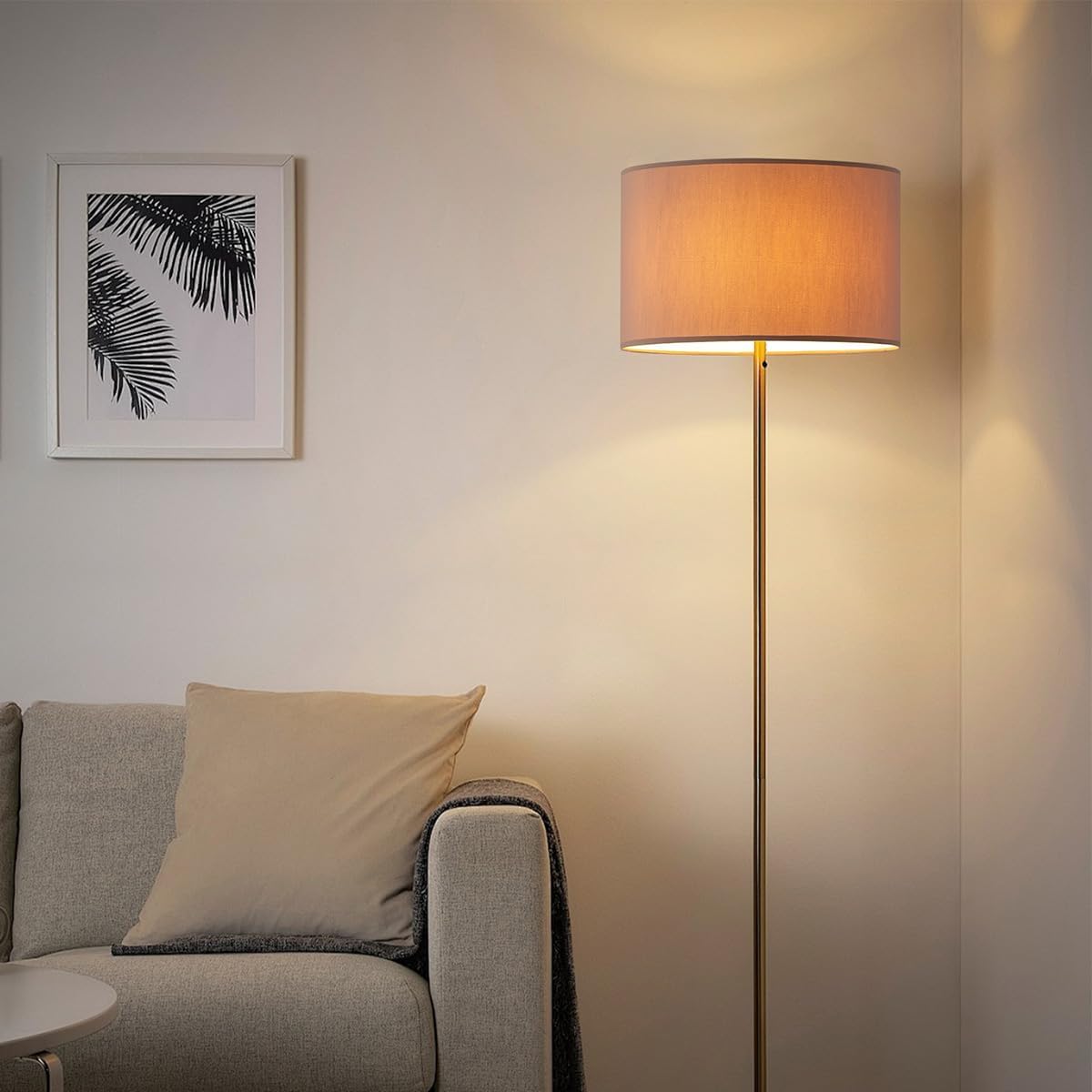 Lampenschirm, Beige 40cm durchmesser 22cm höhe