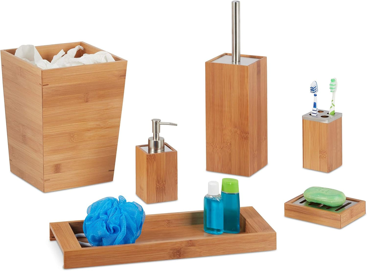 6-teiliges Badezimmer-Set