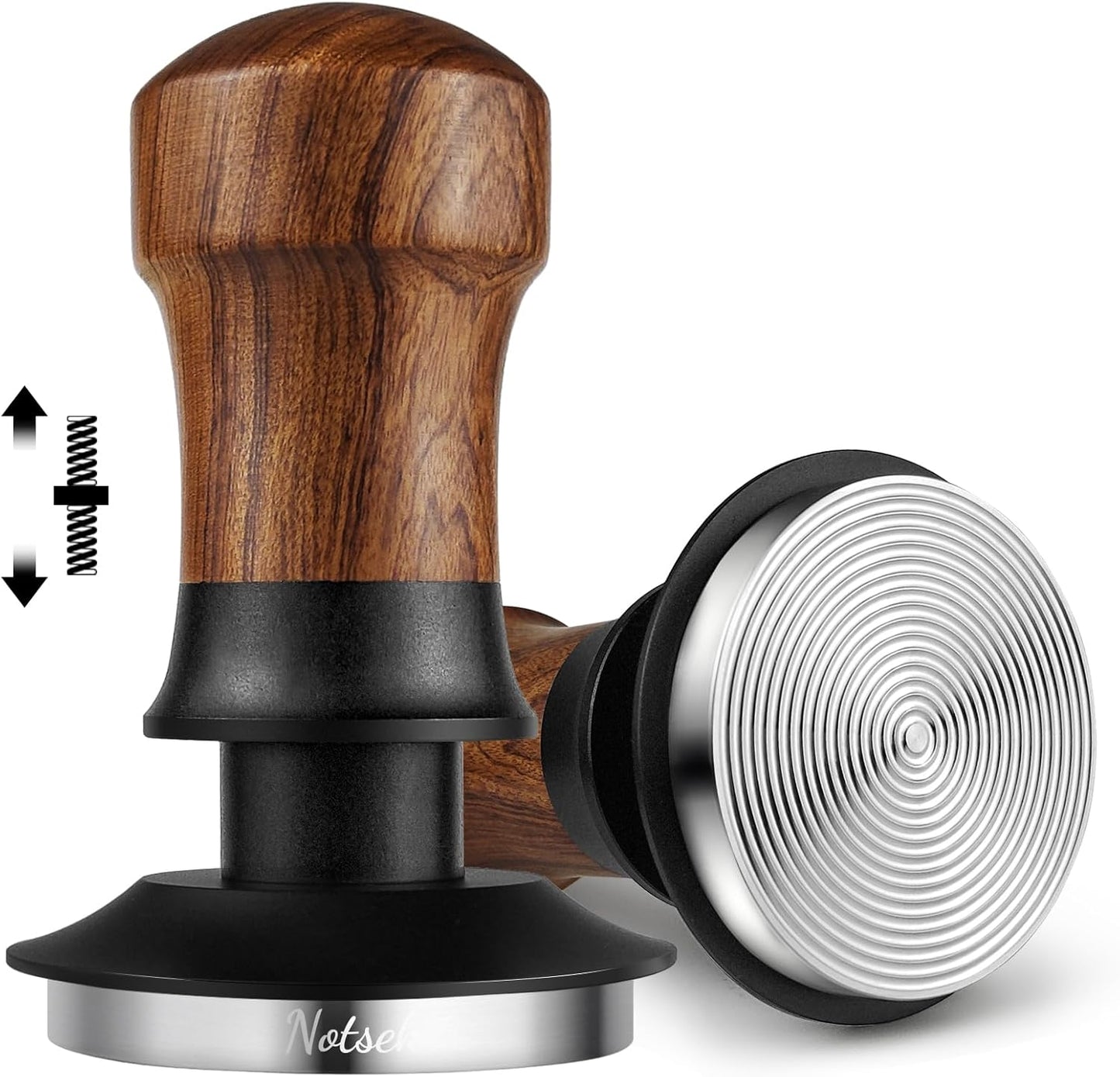 Kalibrierter Espresso-Tamper mit Ripple Base, 54MM