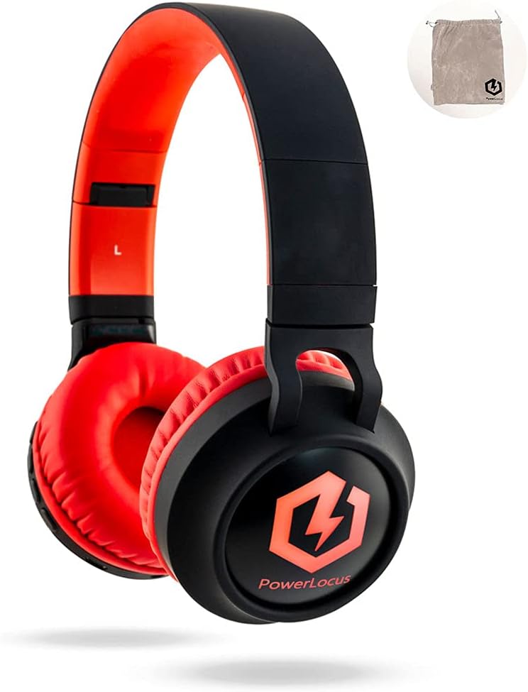 Kinderkopfhörer Bluetooth, Rot