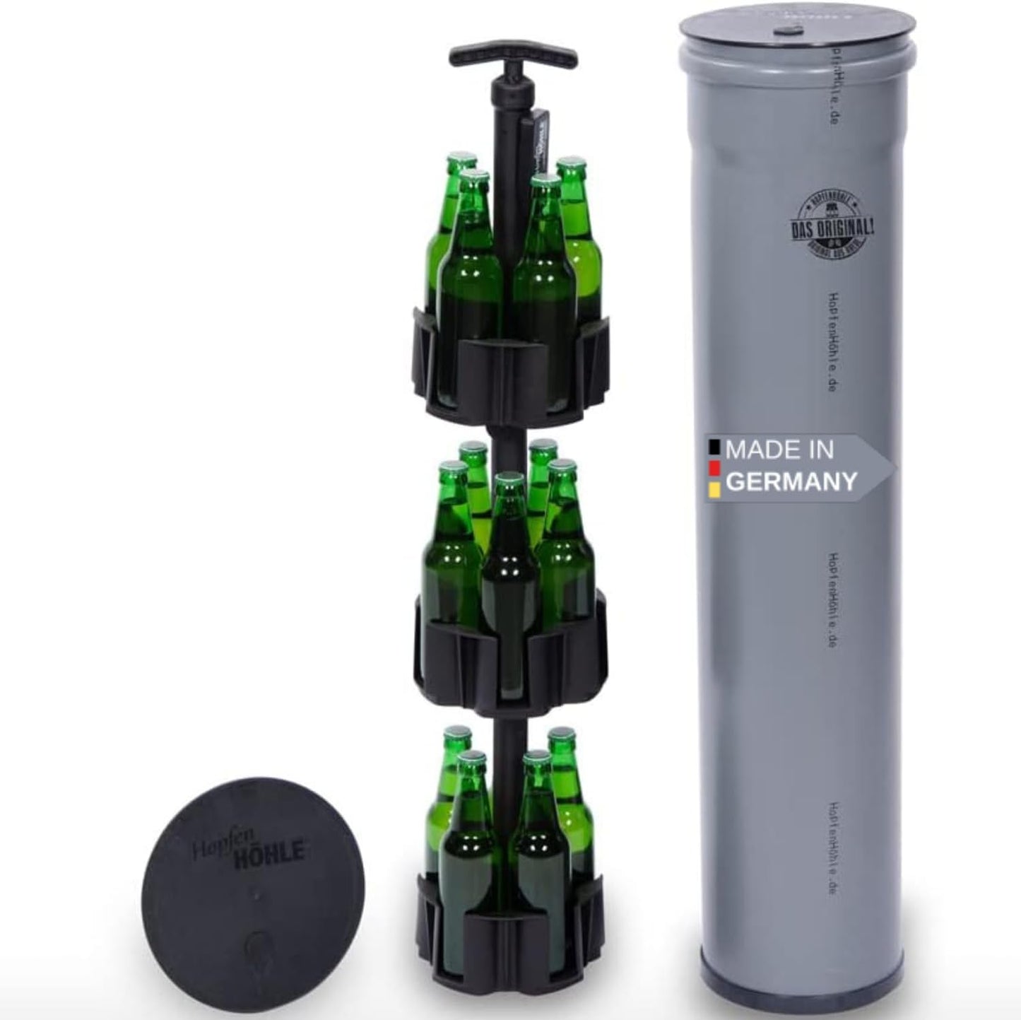 Erdloch Bierkühler für 15 Flaschen (0,33/0,5 l)