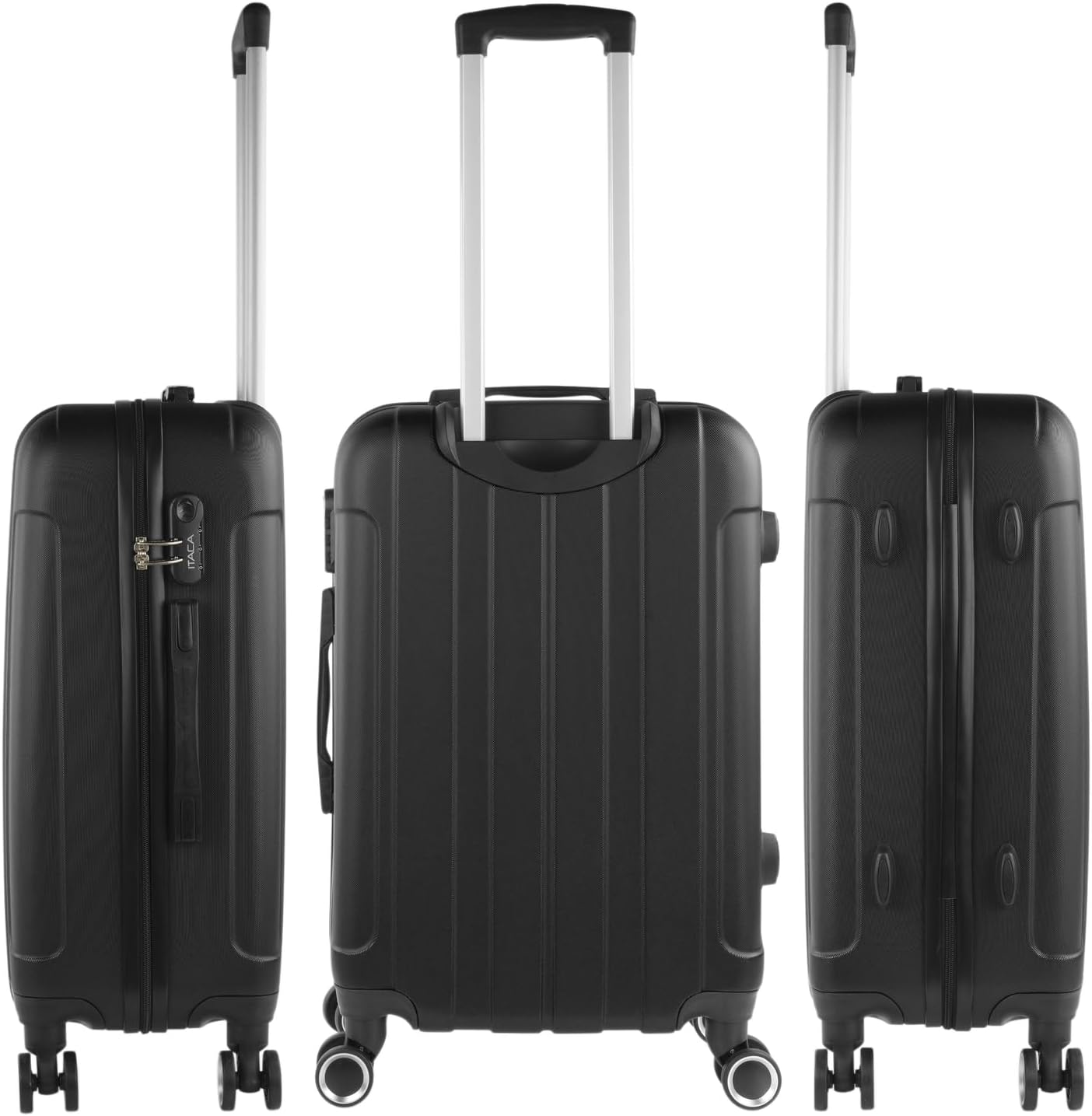 Reisekoffer Set 771170B, Schwarz