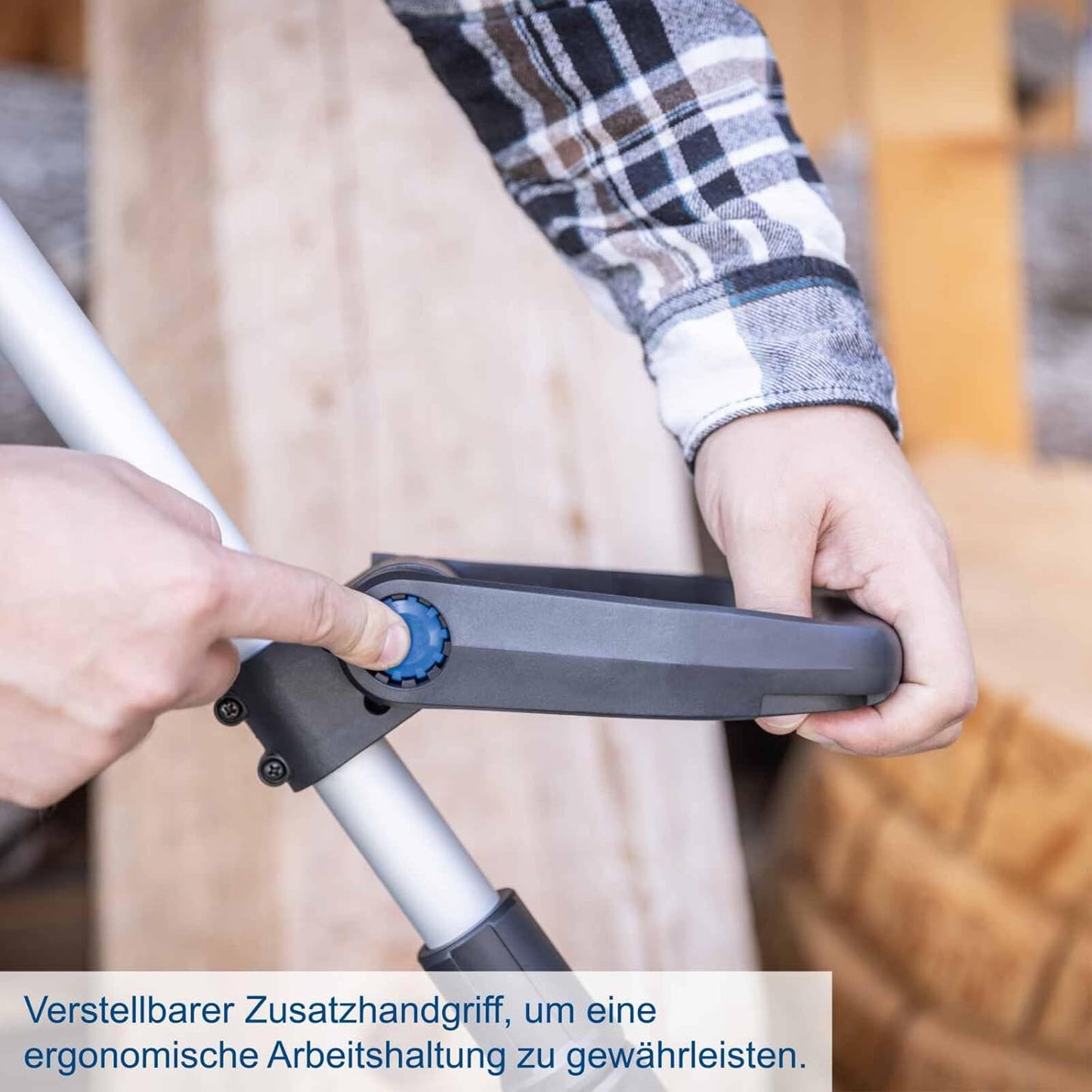 Akku Unkrautbürste C-FR100-X, mit 2Ah Akku & Ladegerät