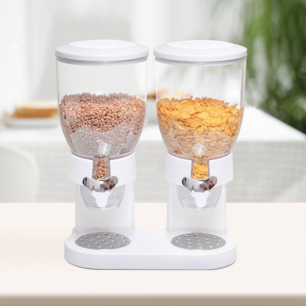 Müslispender-Set Duo, Weiß