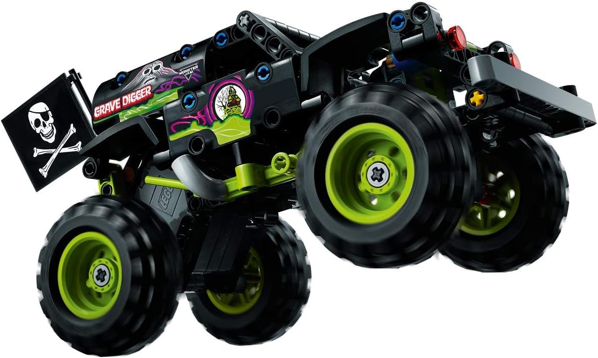 LEGO Technic Set: Monster Jam Grave Digger (42118) & Volvo Radlader (30433)