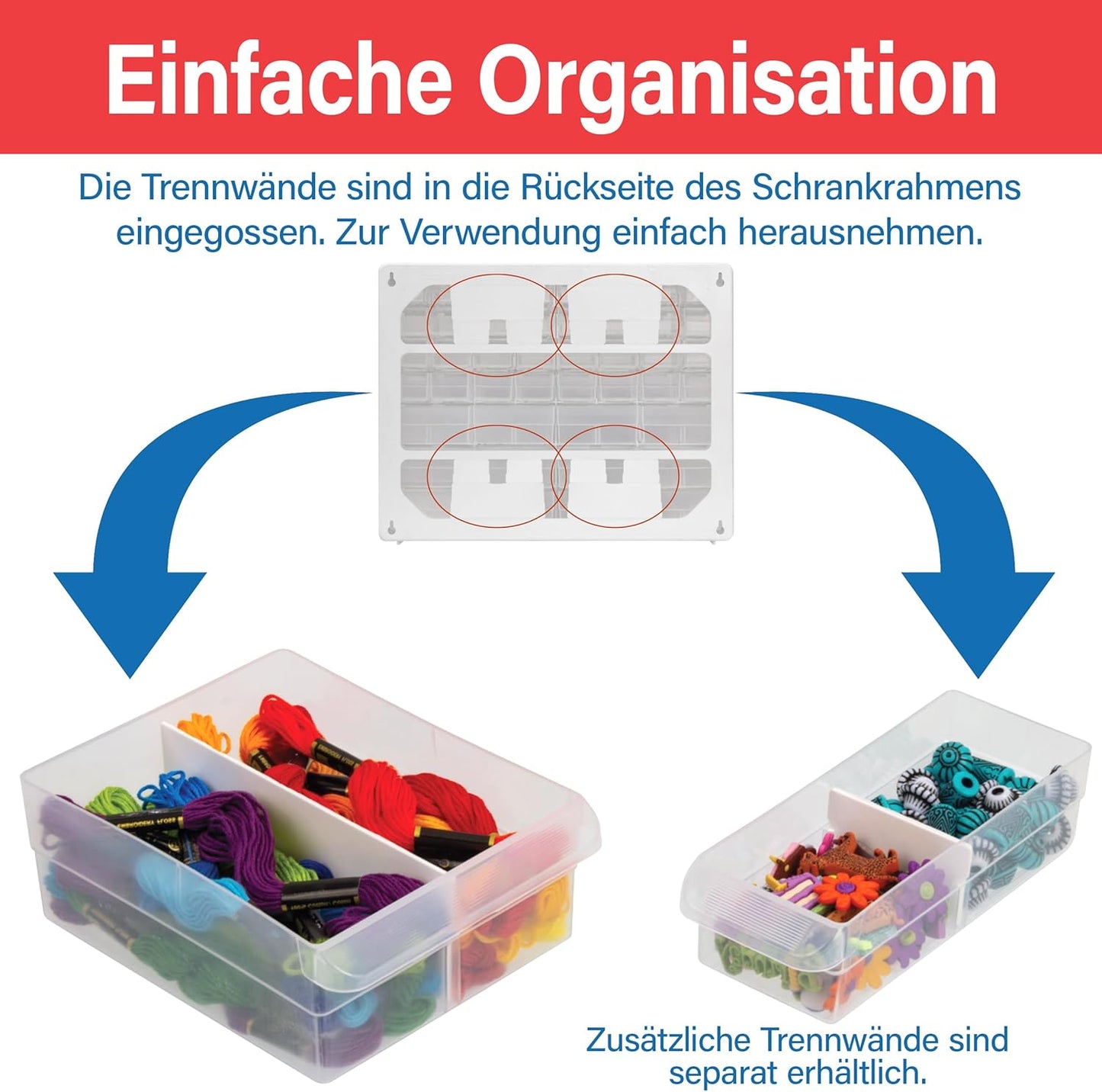Schubladenschrank mit 44 Schubladen, 44 Drawer Gelb